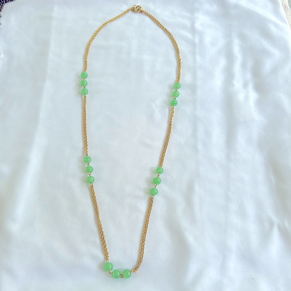 J. Crew Rope Chain Long Station Necklace
